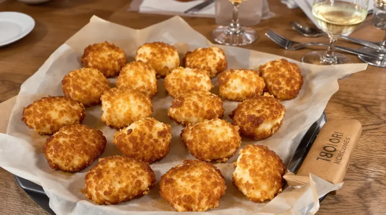 « J’en fais à chaque apéro d’hiver » : mes croquettes de chou-fleur dorées au four, légères, savoureuses et prêtes en 30 minutes